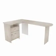 undefined - Escritorio en L Vizcaya 77X170X110 cm Ceniza