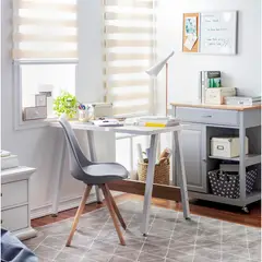 undefined - Escritorio Pepe Oak Blanco 100x58x75cm