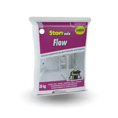 GENERICO - Pegante Stonmix Flow para Piedras Naturales x 25Kilos Blanco