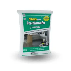 GENERICO - Adhesivo Stonmx Gris P. Porcelana Ceramica 25kg