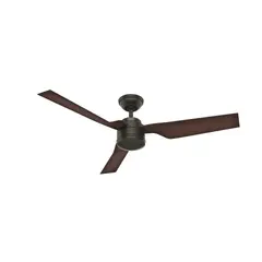 HUNTER FAN - Ventilador De Techo Industrial Sin Luz 3 Aspas 5256 CFM Blanco