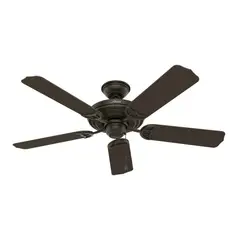 HUNTER FAN - Ventilador De Techo Decorativo Sin Luz 5 Aspas 5204 CFM