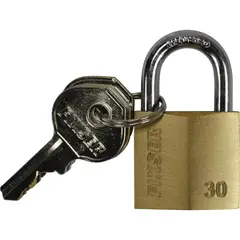 FIXSER - Candado Bronce Prisma 30mm