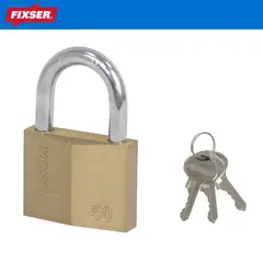 FIXSER - Candado Bronce Prisma 30mm