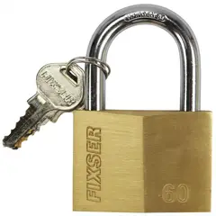 FIXSER - Candado Bronce Prisma 30mm