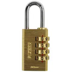 FIXSER - Candado Clave 4 Diales 30mm
