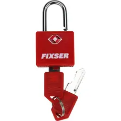 FIXSER - Candado Maleta Tsa Llave Rojo