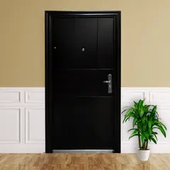 undefined - Puerta de Seguridad Intemperie Cambridge 0.96x2.05x0.07m Apertura Derecha Holztek