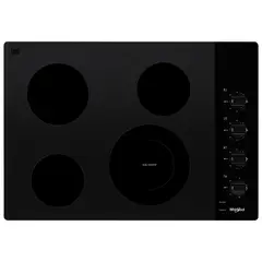 WHIRLPOOL - Estufa Eléctrica vidrio cerámico 75 cm 4 quemadores
