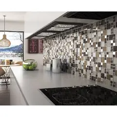 INTERMATEX - Mosaico Malla Carnaval 30x30cm Marrón