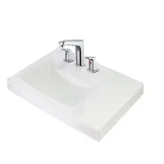 CORONA - Lavamanos Pontus 60 con desague 8 Pulgadas