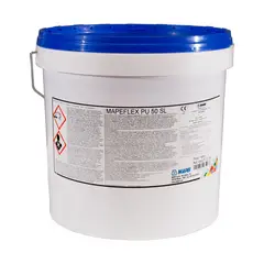 MAPEI - Sellador Poliuretano Mapeflex pu 50 sl para Juntas de Expansión y Dilatación en pavimentos x 12Kilos Gris