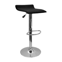 OR DESIGN - Silla Bar Tapizada Negra Lisa