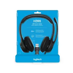 LOGITECH - Audífonos Tipo Diadema H390 Usb