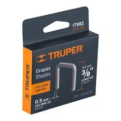 TRUPER - Grapadora Uso Medio Grapas 3/8 Pulgadas