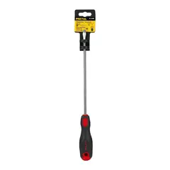 PRETUL - Destornillador Punta Pala Mango Comfort Grip 1/4 X 8