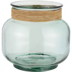 VIDRIOS SAN MIGUEL - Hurricane Florero C/Enea 18 cm