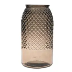 VIDRIOS SAN MIGUEL - Jarron Diamante 28 Cm
