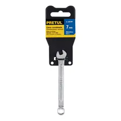 PRETUL - Llave Mixta Métrica 7 mm