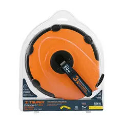 TRUPER - Cinta Métrica Fibra de Vidrio Carcasa Plast 50 m