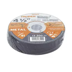 TRUPER - Disco para Corte Extrafino de Metal 41/2 Pulgadas