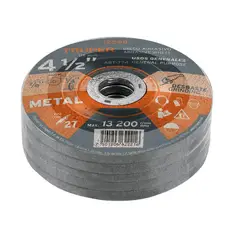 TRUPER - Disco P/Desbaste de Metal Uso General 4.1/2Pulg