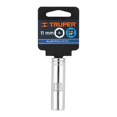 TRUPER - Copa Estándar Larga de 6 Puntas 11 mm