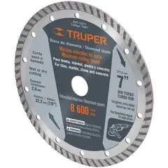 TRUPER - Disco Diamantado Turbo General 9 Espesor 2 8 mm