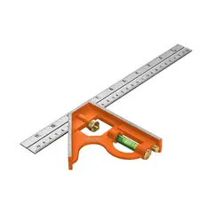 TRUPER - Escuadra de Combinacion 12 Pulgadas