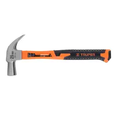 TRUPER - Martillo Pulido Uña Curva Cabeza Conica 29 Oz