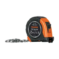 TRUPER - Flexómetro Gripper 2 m Tipo Llavero