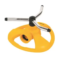 TRUPER - Aspersor Plástico 3 Brazos de Aluminio