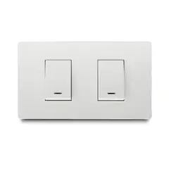 OLIVETO - Interruptor Doble Premium Veto