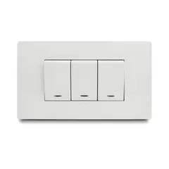 OLIVETO - Interruptor Triple Premium Veto