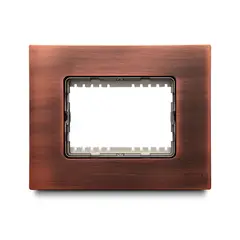 VETO - Placa 3H Inox Cobre Plura