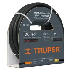 TRUPER - Manguera de Caucho Compresor Uso Rudo 15 Mt