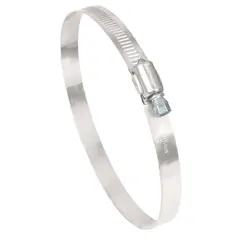 FIERO - 5 Abrazaderas De Acero Inox. 4.5/8pulg A 5.1/2p
