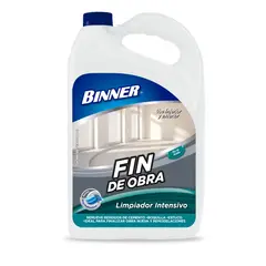BINNER - Limpiador Intensivo Fin de Obra 1 Galón