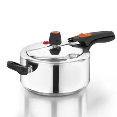 IMUSA - Olla A Presión 3 Litros Aluminio Cierre Interno Smart
