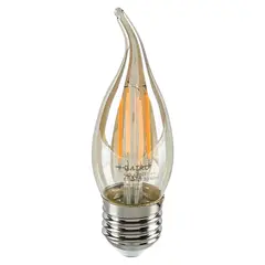 DAIRU - Bombillo Led Filamento 4w C35 Luces E27 Ambar Certificado