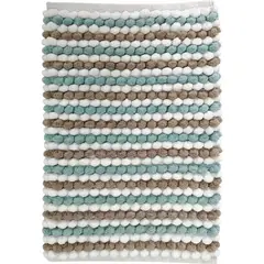 JUST HOME COLLECTION - Tapete Baño Algodón Cube Mx 40x60