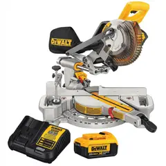 DEWALT - Sierra Ingletadora con Batería y Cargado