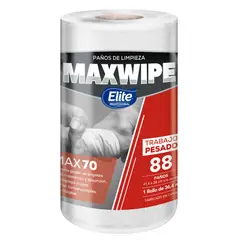 ELITE - Paños Reutilizables de Limpieza Maxwipe Max70 x88 Unidades Blanco