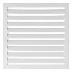 LAMINAIRE - Rejilla Ventilación Aluminio Aletas Curvas 60X60