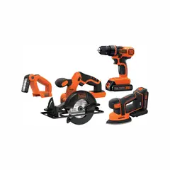 BLACK+DECKER - Juego Combinado De Herramientas De 20V X