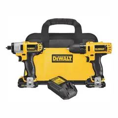 DEWALT - Kit de Herramientas Inalámbricas con Baterías de Alto Rendimiento