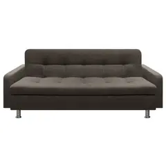 GENERICO - Sofá Cama Sophie 2 Puestos Tela 100x180x80cm Café