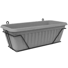 NATIVA - Jardinera Venezia 45 Pared Gris