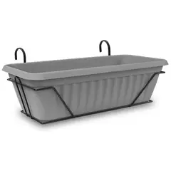 NATIVA - Jardinera Venezia 45 Balcón Gris
