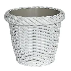 NATIVA - Maceta Tejida Dagua 22 Blanco